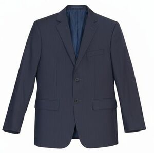 Joseph & Feiss Suit Blazer Classic Preppy Grey Two-Button Jacket Boy's Size 14